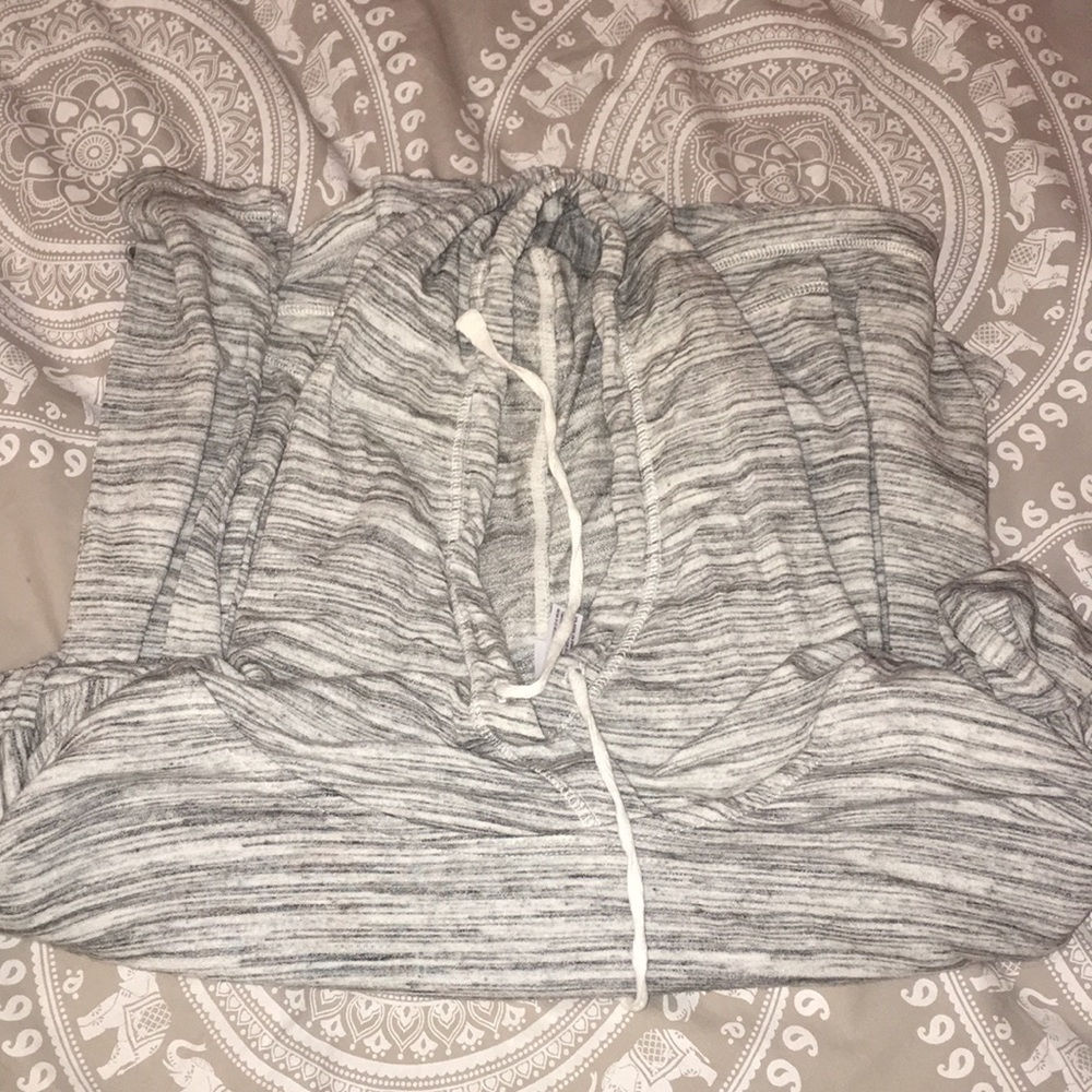Long sleeve light weight hoodie